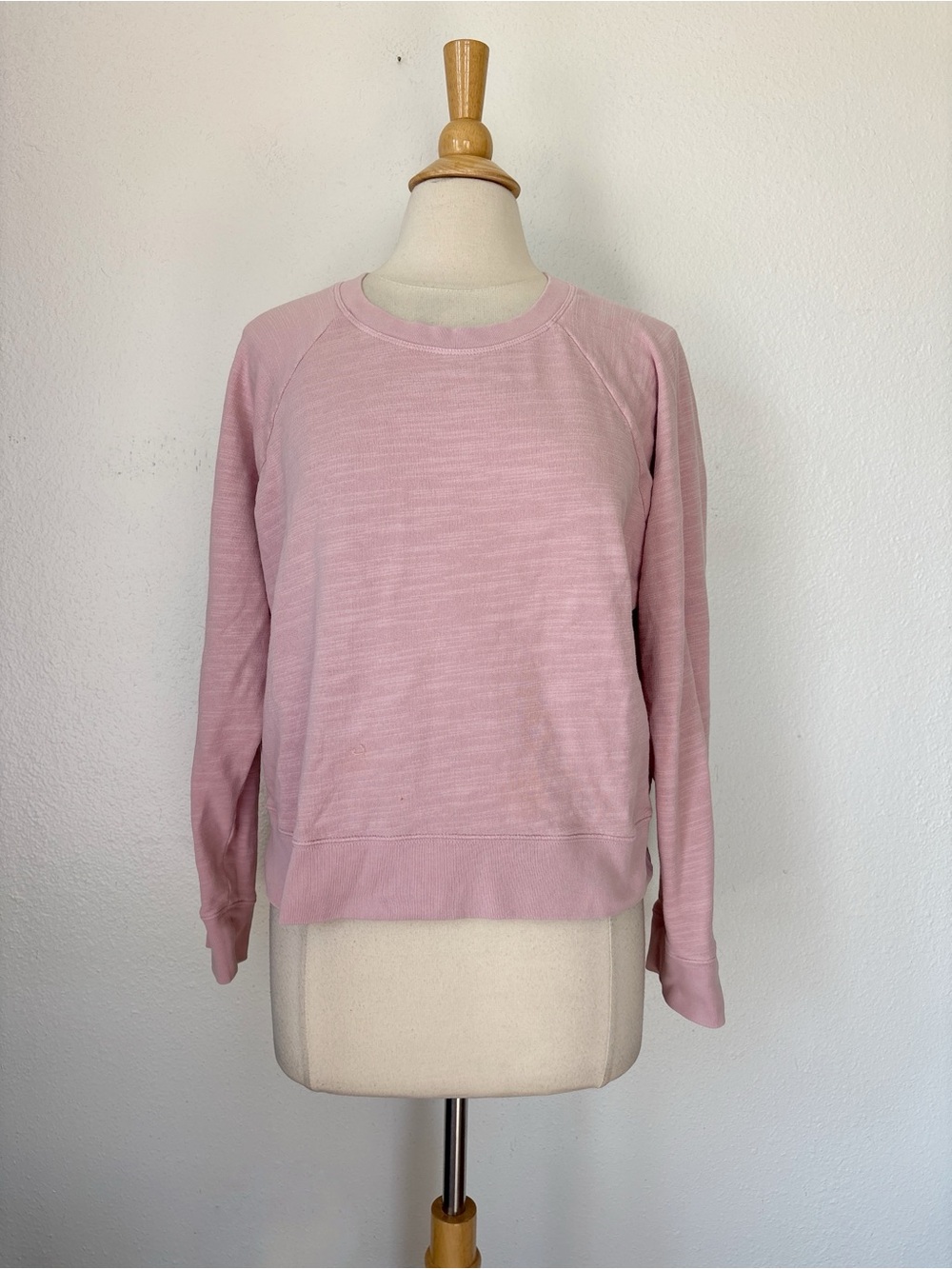 J. Crew Light Pink Crewneck Sweatshirt